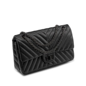 Chanel 2.55 Edición Todo Negro Bolso Vista 1