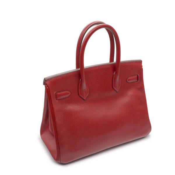 Sac Hermès Birkin Rouge Casaque-4