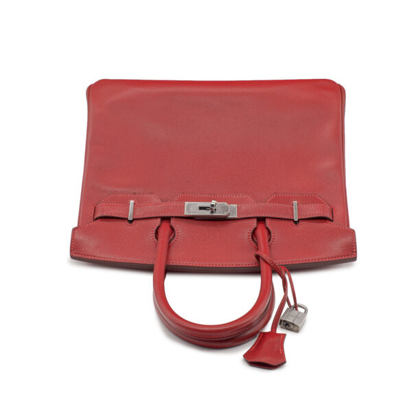 Sac Hermès Birkin Rouge Casaque-3