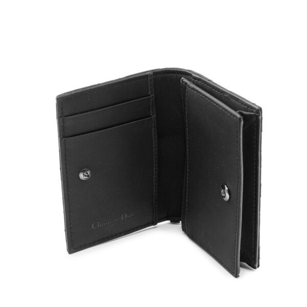 Porte-monnaie et cartes Lady Ultramatte DIOR-Vue 2